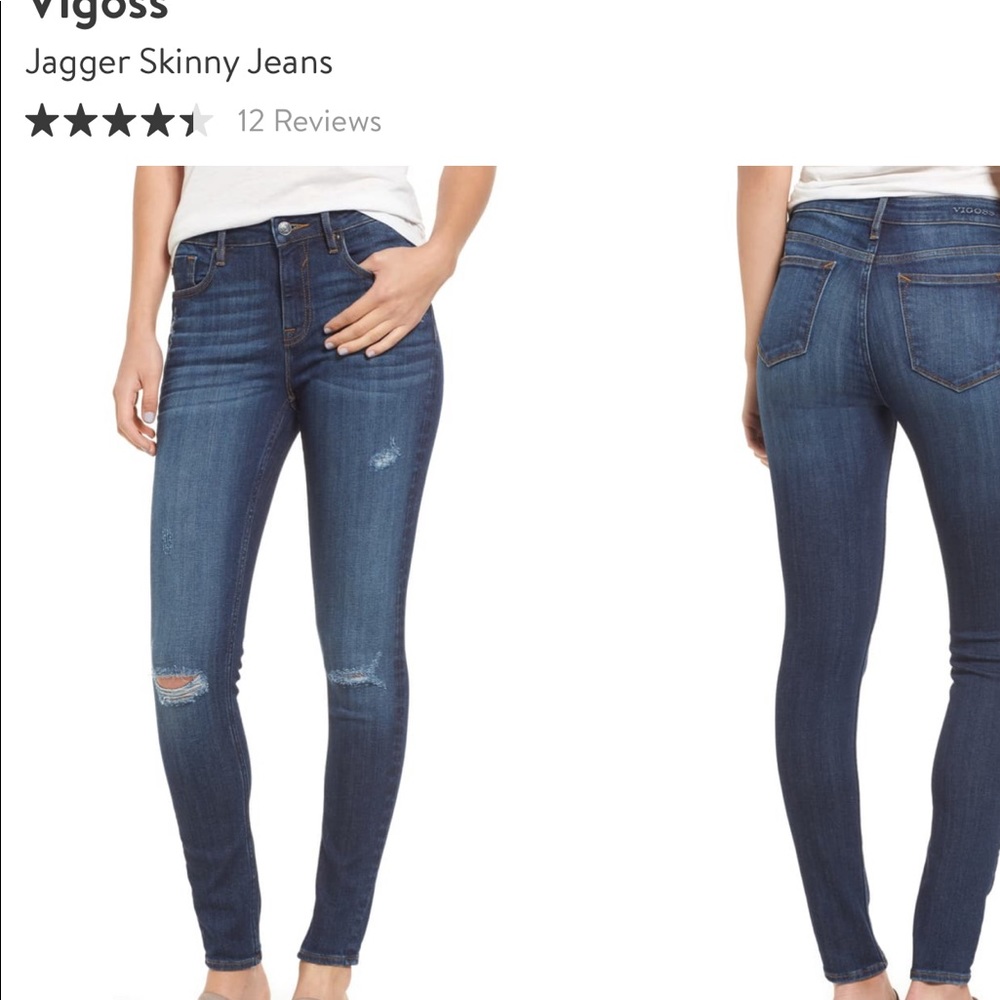 !!!NOT FOR SALE EUC!!! Vigoss Jagger skinny blue jeans